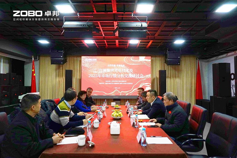 音視頻聲光電技術及2025年市場行情分析交流研討會在ZOBO羞羞APP大全圓滿舉辦
