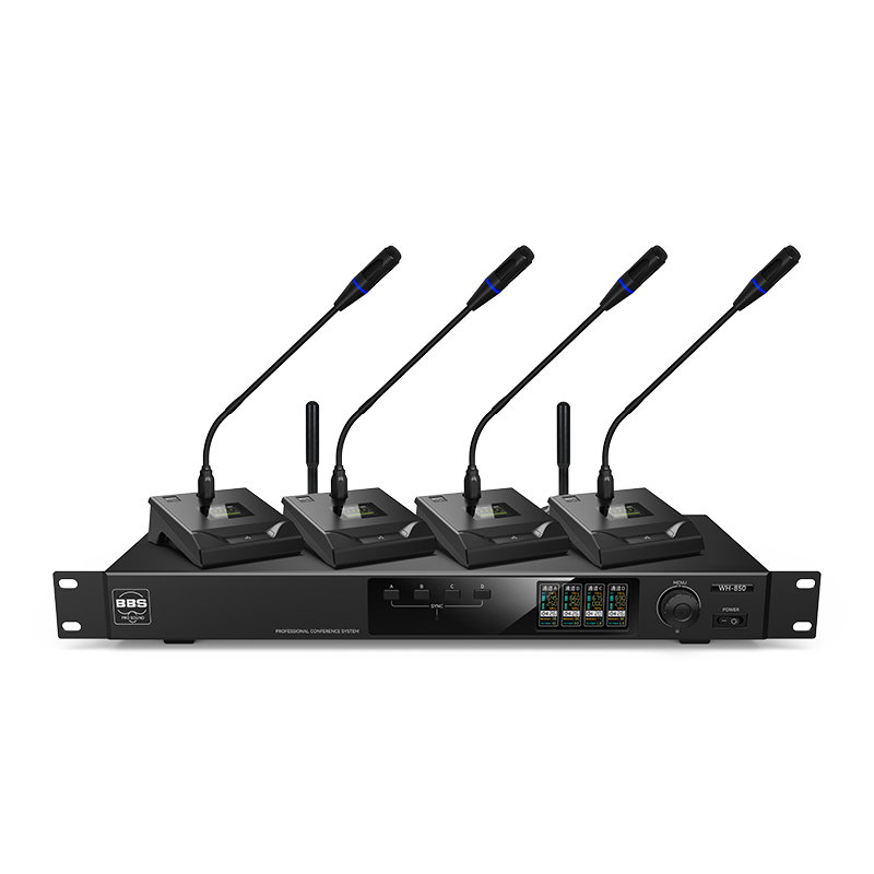 BBS商用話筒 WH-850 1拖4無線會議話筒 無線會議麥克風 手持話筒 頭戴式話簡 BBS商用話筒 WH-850 1拖4無線會議話筒 無線會議麥克風 手持話筒 頭戴式話簡