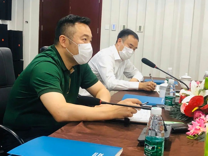 區委統戰部和九三學社區工委、民營經濟代表人士蒞臨羞羞APP大全開展談心活動