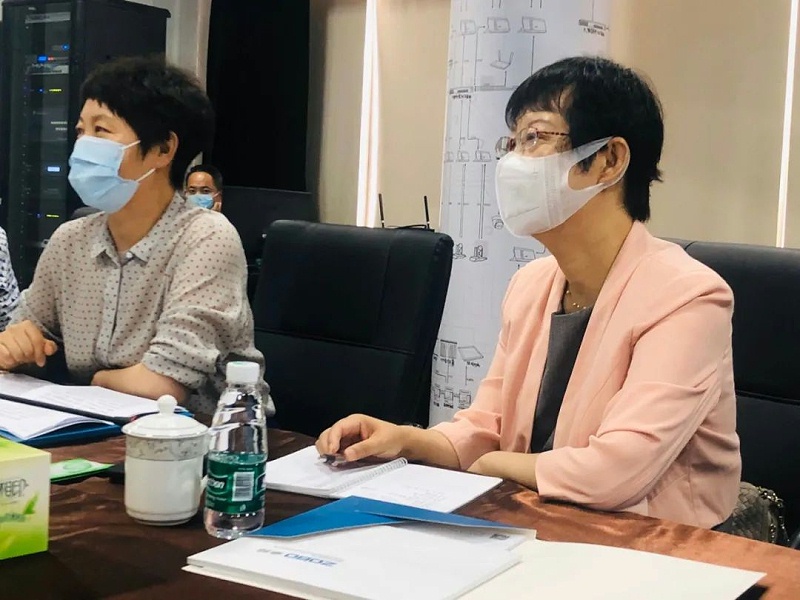 區委統戰部和九三學社區工委、民營經濟代表人士蒞臨羞羞APP大全開展談心活動