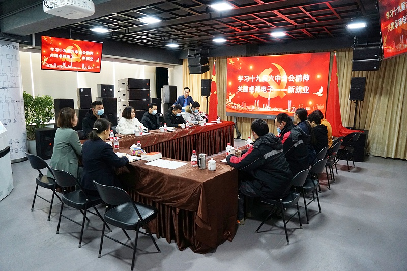 ZOBO羞羞APP大全黨支部丨開展“學習貫徹黨的十九屆六中全會精神”主題黨日活動