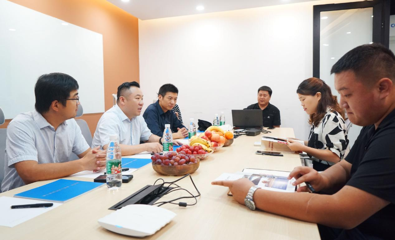 7走訪考察新會員，小組技術交流共謀發展丨ZOBO羞羞APP大全董事長張新峰以北京聲光視訊行業協會會長身份走訪交流