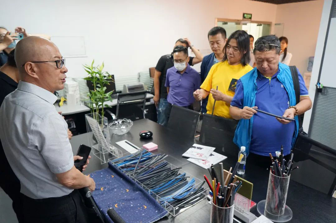 7走訪會員企業活動丨ZOBO羞羞APP大全董事長張新峰以北京聲光視訊行業協會會長身份走訪會員企業