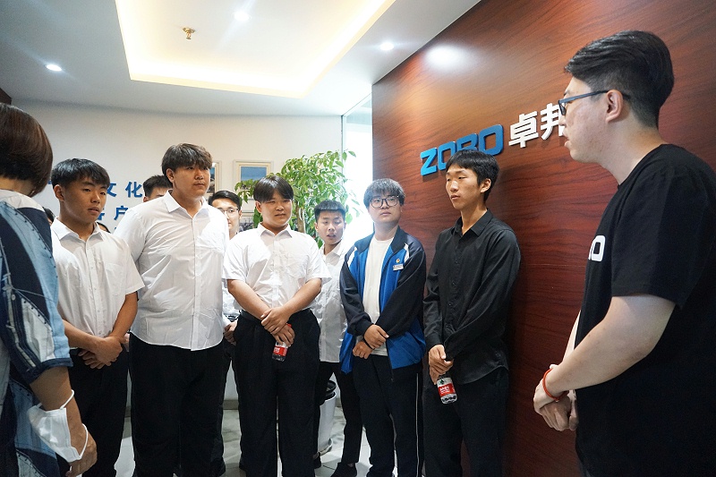 校企合作 走進職場 協同育人丨歡迎北京市經貿高級技術學校師生來ZOBO羞羞APP大全參觀學習 校企合作 走進職場 協同育人丨歡迎北京市經貿高級技術學校師生來ZOBO羞羞APP大全參觀學習