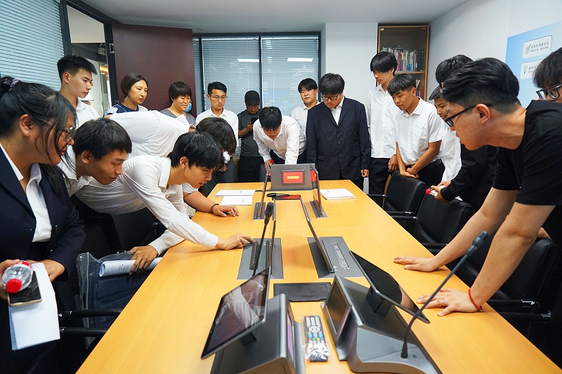 14校企合作 走進職場 協同育人丨歡迎北京市經貿高級技術學校師生來ZOBO羞羞APP大全參觀學習