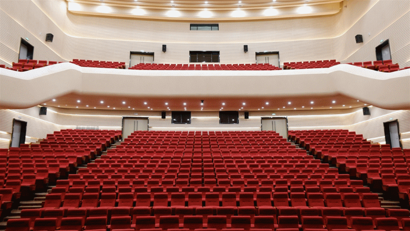 喜報!助力榮獲年度建設工程魯班獎丨PRS羞羞漫画官网品牌為沂水縣市民文化藝術中心提供空間視聽解決方案