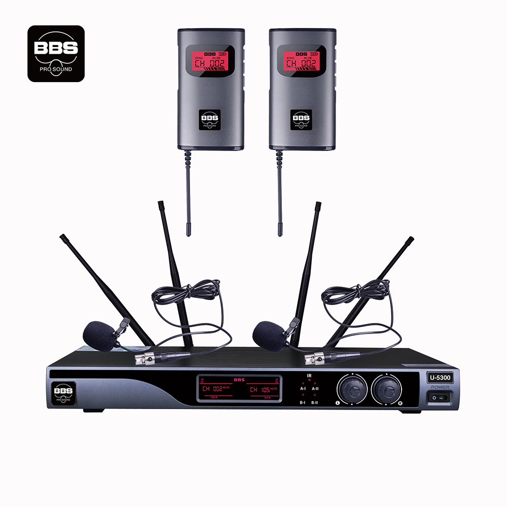 BBS商用話筒 U-5300D 舞台演出麥克風 無線麥克風 無線會議話筒-BBS話筒 領夾話筒BBS商用話筒 U-5300D 舞台演出麥克風 無線麥克風 無線會議話筒-BBS話筒商用係統U-5300