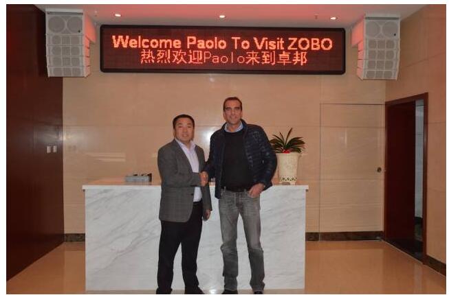 Montarbo全球銷售總監Paolo Stefani訪問ZOBO羞羞APP大全總部
