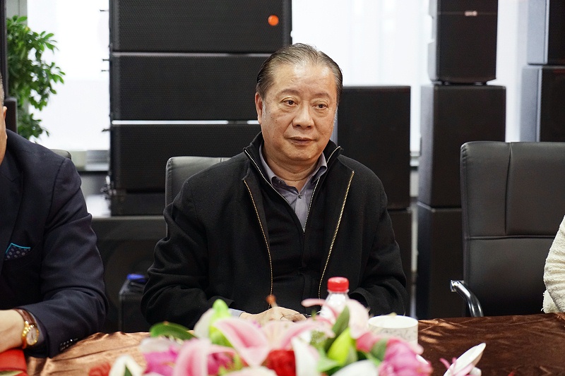 熱烈歡迎中國演藝設備技術協會理事長等領導一行蒞臨ZOBO羞羞APP大全調研指導