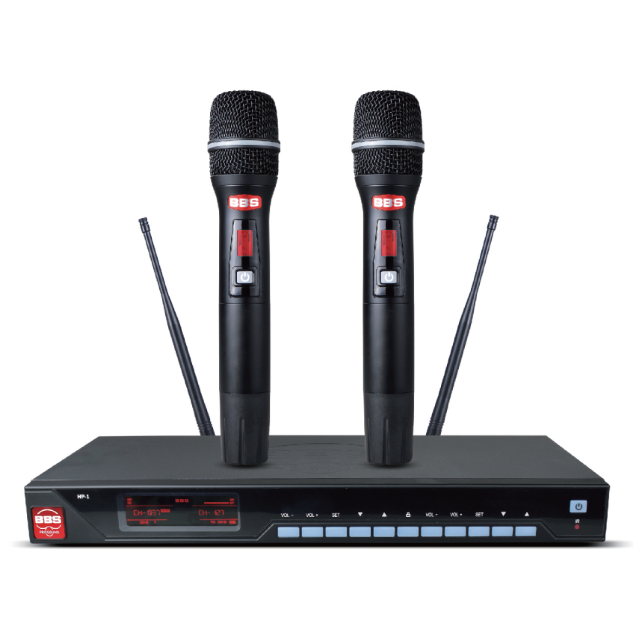 BBS娛樂話筒 HP-1 一拖二無線話筒 專業無線麥克風 真分集話筒 舞台演出會議婚慶主持 BBS娛樂話筒 HP-1 一拖二無線話筒 專業無線麥克風 真分集話筒 舞台演出會議婚慶主持